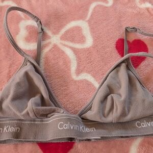 Calvin Klein Women's Mauve Bralette
